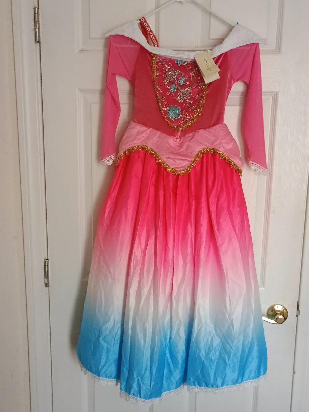 NWT Trish Scully Girls Pink Ombre Princess Costume Dress